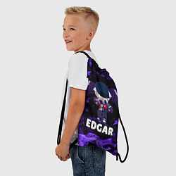 Рюкзак-мешок BRAWL STARS EDGAR, цвет: 3D-принт — фото 2