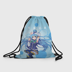 Рюкзак-мешок Aqua, цвет: 3D-принт