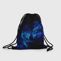 Рюкзак-мешок Волк Вселенная, цвет: 3D-принт