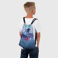 Рюкзак-мешок Рыбка, цвет: 3D-принт — фото 2