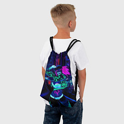 Рюкзак-мешок KDA Akali, цвет: 3D-принт — фото 2