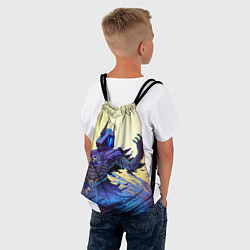 Рюкзак-мешок Омен, цвет: 3D-принт — фото 2