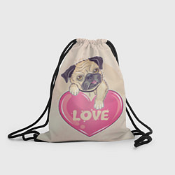 Рюкзак-мешок Sweet love, цвет: 3D-принт