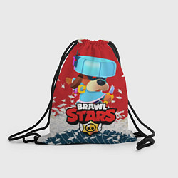 Рюкзак-мешок Brawl Stars - Ronin Ruffs, цвет: 3D-принт