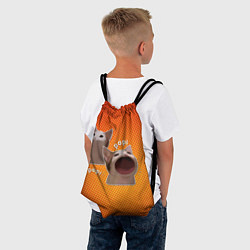 Рюкзак-мешок Cat Pop Мем, цвет: 3D-принт — фото 2