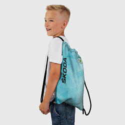 Рюкзак-мешок SKODA, цвет: 3D-принт — фото 2