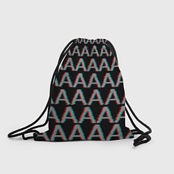 Рюкзак-мешок Glitch Panic, цвет: 3D-принт