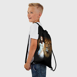 Рюкзак-мешок Львиная дружба, цвет: 3D-принт — фото 2