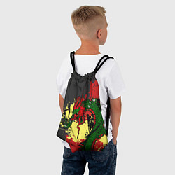 Рюкзак-мешок Chinese dragon, цвет: 3D-принт — фото 2