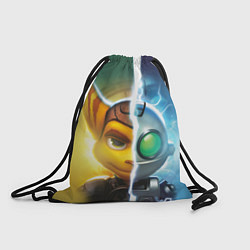 Рюкзак-мешок Рэтчет и Кланr, цвет: 3D-принт