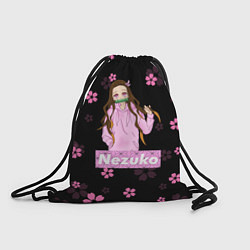 Рюкзак-мешок NEZUKO НЕЗУКО, цвет: 3D-принт