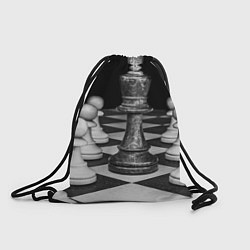 Рюкзак-мешок Шахматы, цвет: 3D-принт