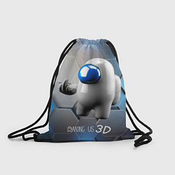 Рюкзак-мешок Among Us 3D, цвет: 3D-принт