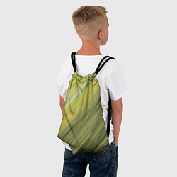 Рюкзак-мешок Акварельные линии, цвет: 3D-принт — фото 2