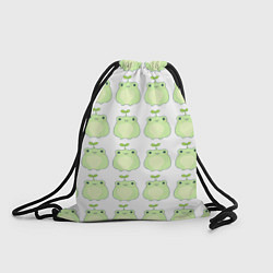 Рюкзак-мешок Лягушки-росточки, цвет: 3D-принт