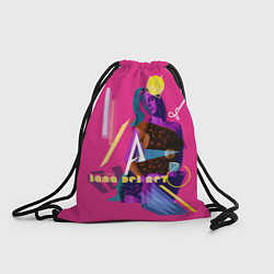 Рюкзак-мешок Lana del rey, цвет: 3D-принт