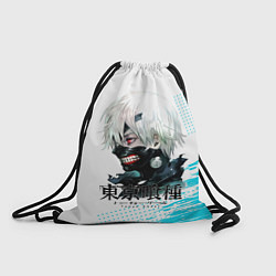 Рюкзак-мешок Токийский гуль Tokyo Ghoul, цвет: 3D-принт