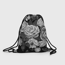 Рюкзак-мешок Розы, цвет: 3D-принт