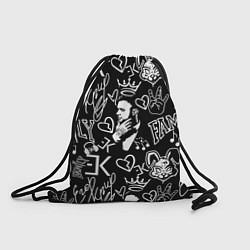 Рюкзак-мешок Егор Крид LogoBombing, цвет: 3D-принт