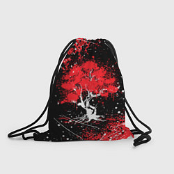 Рюкзак-мешок САКУРА SAKURA ВИШНЯ, цвет: 3D-принт
