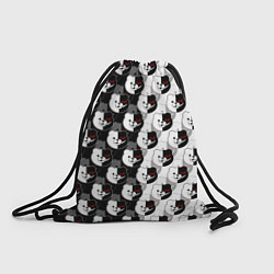Рюкзак-мешок MONOKUMA МОНОКУМА PATTERN, цвет: 3D-принт