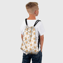 Рюкзак-мешок Крутая Шиба-Ину, цвет: 3D-принт — фото 2