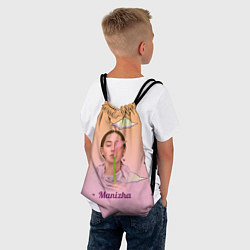Рюкзак-мешок Манижа Manizha, цвет: 3D-принт — фото 2