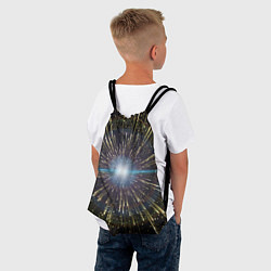 Рюкзак-мешок Неоновые стрелы, цвет: 3D-принт — фото 2