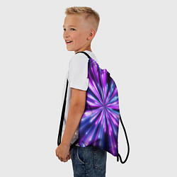 Рюкзак-мешок Неоновые стрелы, цвет: 3D-принт — фото 2