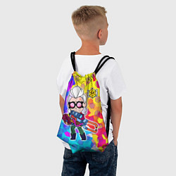 Рюкзак-мешок Brawl StarsBelle, цвет: 3D-принт — фото 2