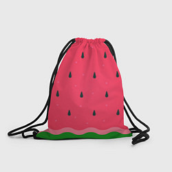 Рюкзак-мешок Текстура арбуза, цвет: 3D-принт