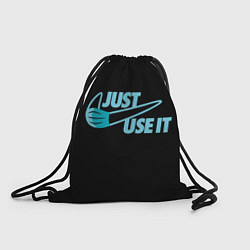 Рюкзак-мешок Just Use It, цвет: 3D-принт