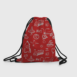 Рюкзак-мешок Детство, цвет: 3D-принт