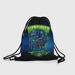 Рюкзак-мешок Оборотень зомби, цвет: 3D-принт
