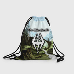 Рюкзак-мешок The Elder Scrolls Skyrim, цвет: 3D-принт