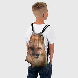 Рюкзак-мешок Строгая лисица, цвет: 3D-принт — фото 2