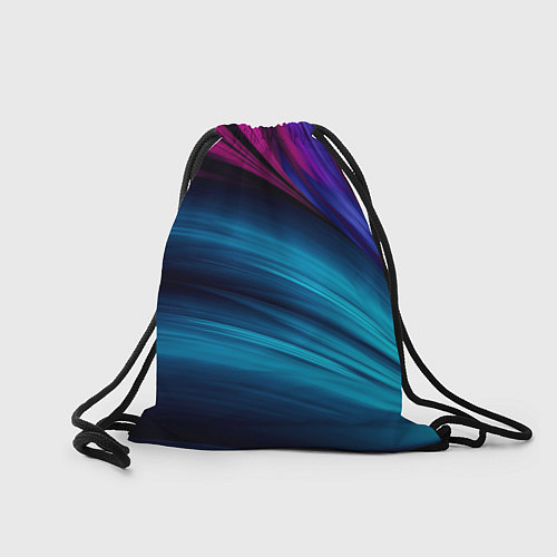 Мешок для обуви НЕОНОВЫЙ ПОЛОСЫ / 3D-принт – фото 2