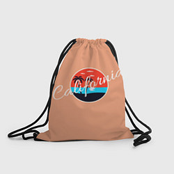 Рюкзак-мешок California, цвет: 3D-принт