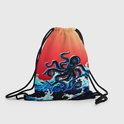 Мешок для обуви Кракен в Море Градиент