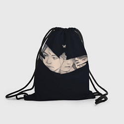 Рюкзак-мешок BTS Butterfly, цвет: 3D-принт