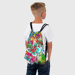 Рюкзак-мешок ЯРКИЕ КРАСКИ, цвет: 3D-принт — фото 2