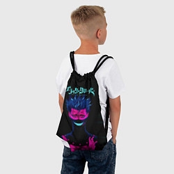 Рюкзак-мешок Зора Идеаре Чёрный клевер, цвет: 3D-принт — фото 2