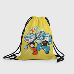 Рюкзак-мешок Cuphead bros, цвет: 3D-принт