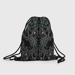 Рюкзак-мешок Круги во тьме, цвет: 3D-принт