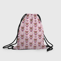 Рюкзак-мешок Милая олениха, цвет: 3D-принт