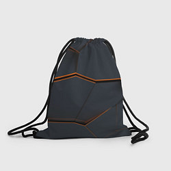 Рюкзак-мешок Стальной лист, цвет: 3D-принт