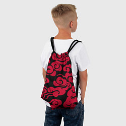 Рюкзак-мешок Красное облако, цвет: 3D-принт — фото 2