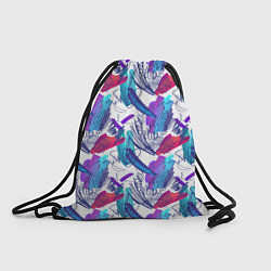 Рюкзак-мешок Абстракция пятна краски, цвет: 3D-принт