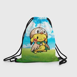 Рюкзак-мешок Пикачу совенок, цвет: 3D-принт