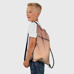 Рюкзак-мешок Я со Спутником 3D, цвет: 3D-принт — фото 2